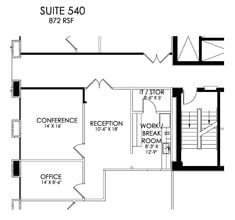 201 E Main St, Lexington, KY à louer Plan d’étage– Image 1 sur 1