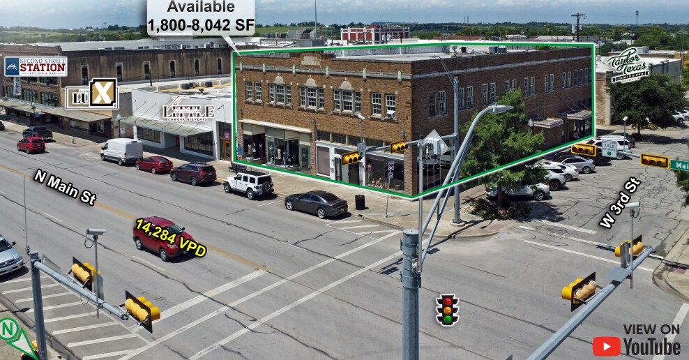 219-221 N Main St, Taylor, TX à louer Photo de l’immeuble– Image 1 sur 6