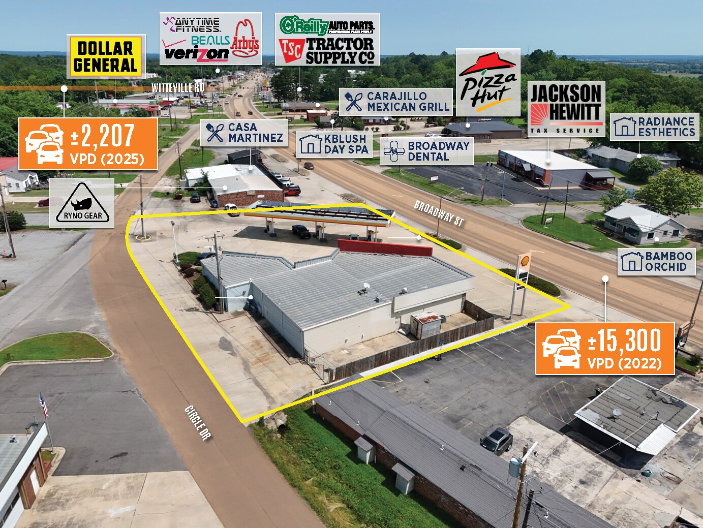2017 N Broadway St, Poteau, OK à vendre Photo de l’immeuble– Image 1 sur 12