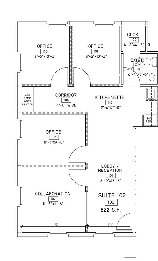 610 Colonial Park Dr, Roswell, GA à louer Plan d’étage– Image 1 sur 4