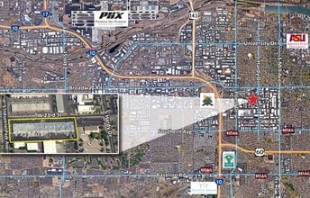925-1027 W 23rd St, Tempe, AZ - VUE AÉRIENNE  vue de carte