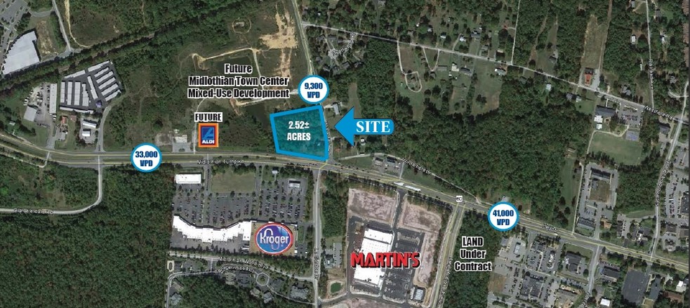 14100 Midlothian Tpke, Midlothian, VA à vendre - Photo de l’immeuble – Image 1 sur 7