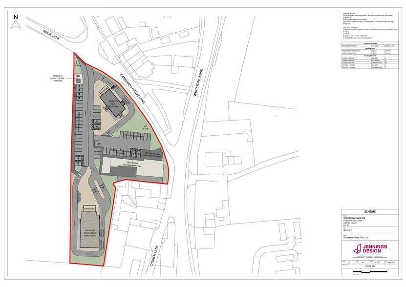 Cannard's Grave Rd, Shepton Mallet à vendre - Plan de site – Image 3 sur 6