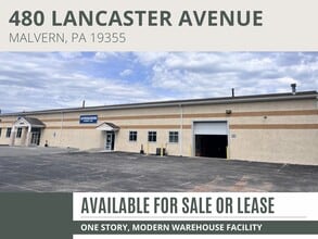 480 Lancaster Ave, Malvern, PA à louer Photo de l’immeuble– Image 1 sur 4