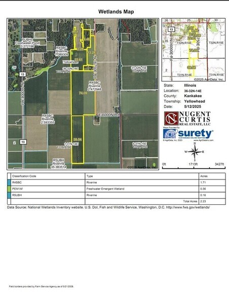 6500 16750E rd, Momence, IL à vendre - Aérien – Image 2 sur 7