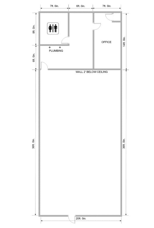 3458 W Van Buren St, Phoenix, AZ à louer Plan d’étage– Image 1 sur 1