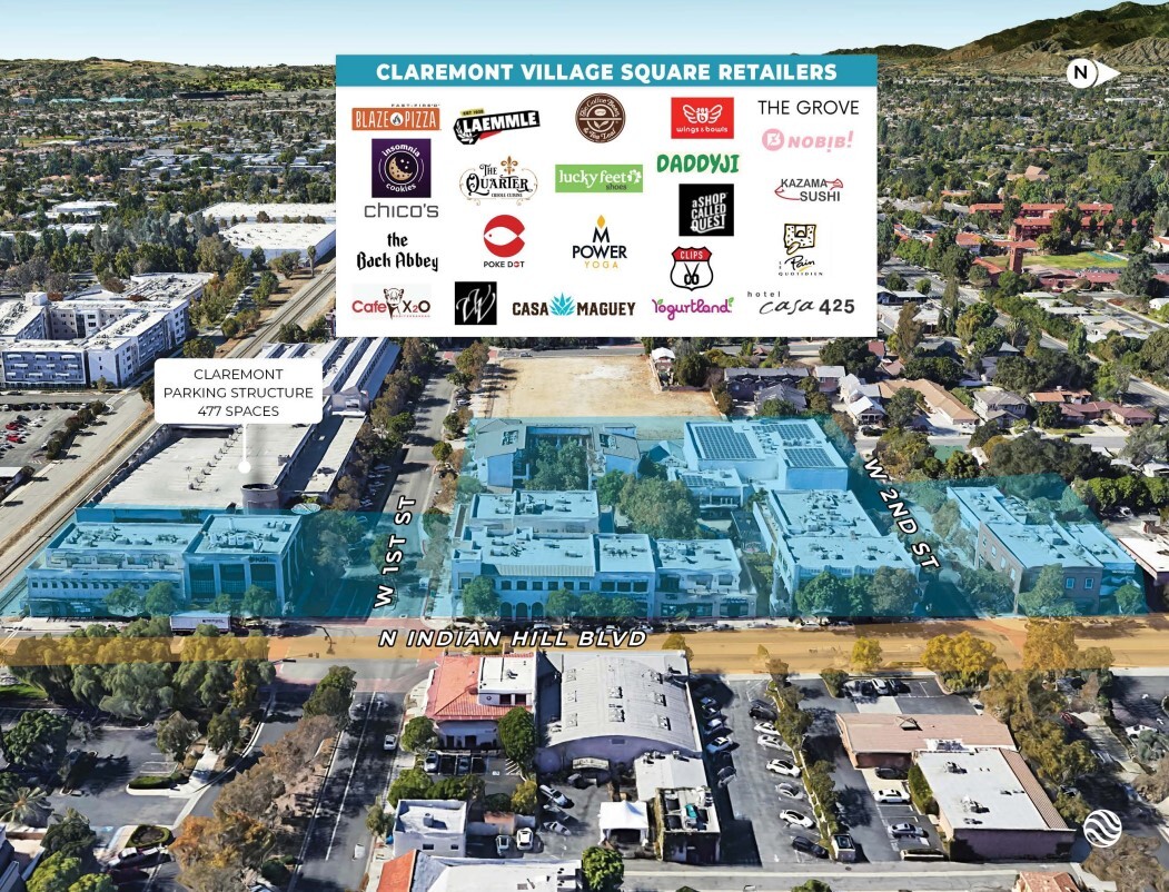 Indian Hill Blvd, Claremont, CA à louer Photo principale– Image 1 sur 9