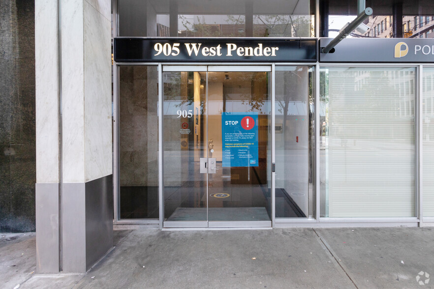 905 W Pender St, Vancouver, BC à louer - Photo de l’immeuble – Image 2 sur 3