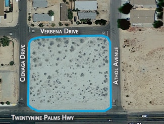 Plus de détails pour 73982 Twentynine Palms Hwy, Twentynine Palms, CA - Terrain à vendre