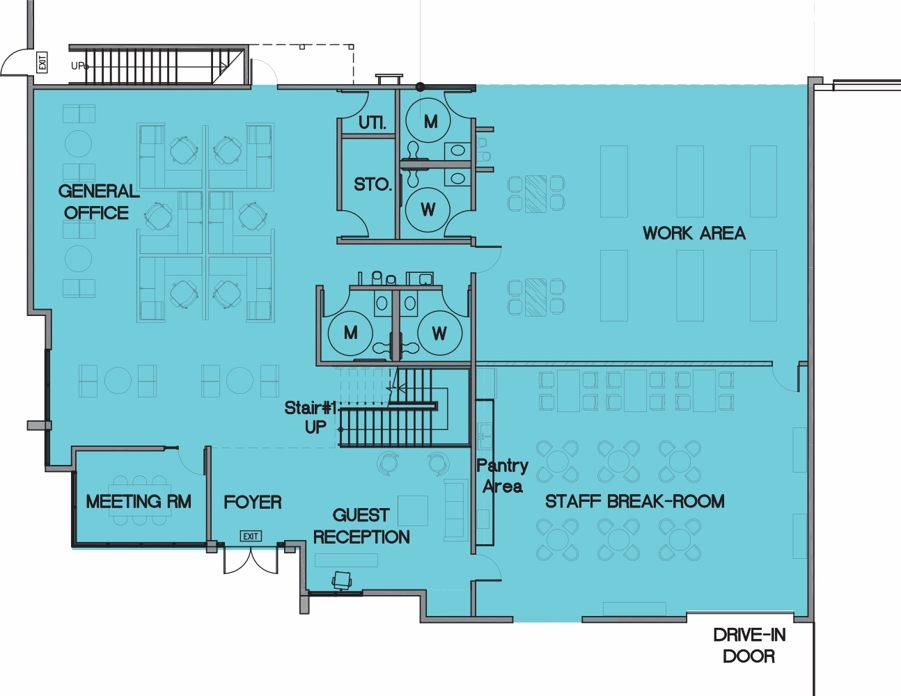 24000 Garnier St, Torrance, CA à louer Plan d’étage– Image 1 sur 2
