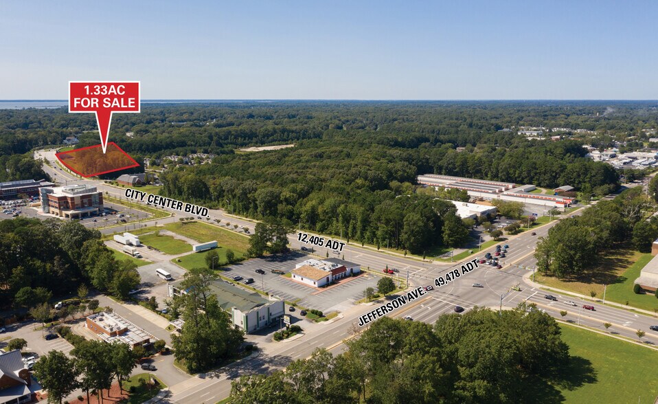 291-297 Nat Turner Blvd S, Newport News, VA à vendre - Aérien – Image 2 sur 5