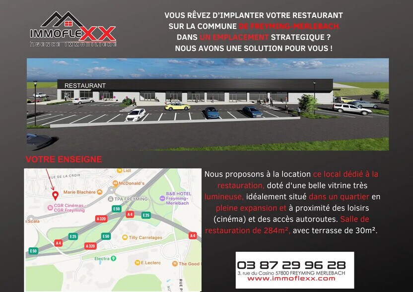 Local commercial dans Freyming-Merlebach à louer - Photo de l’immeuble – Image 1 sur 1