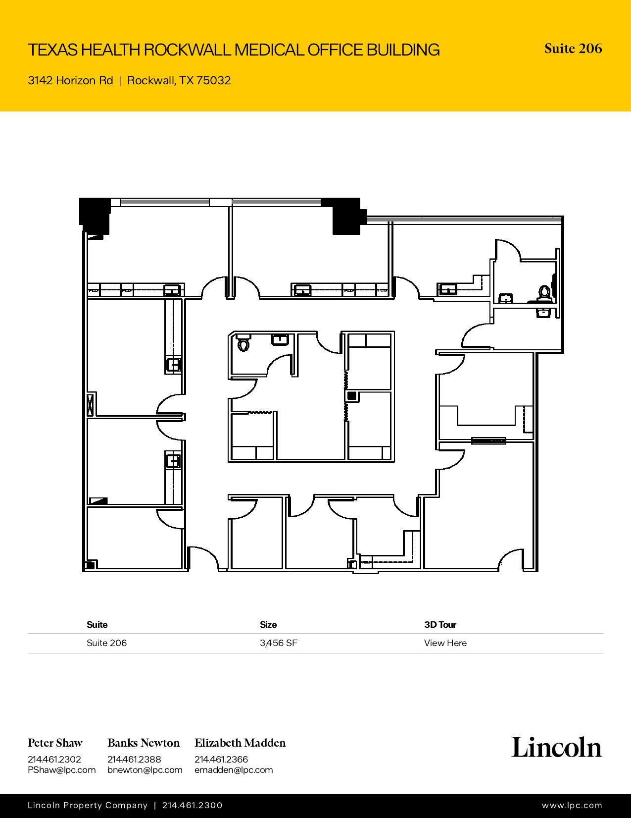 3142 Horizon Rd, Rockwall, TX à louer Plan d’étage– Image 1 sur 1