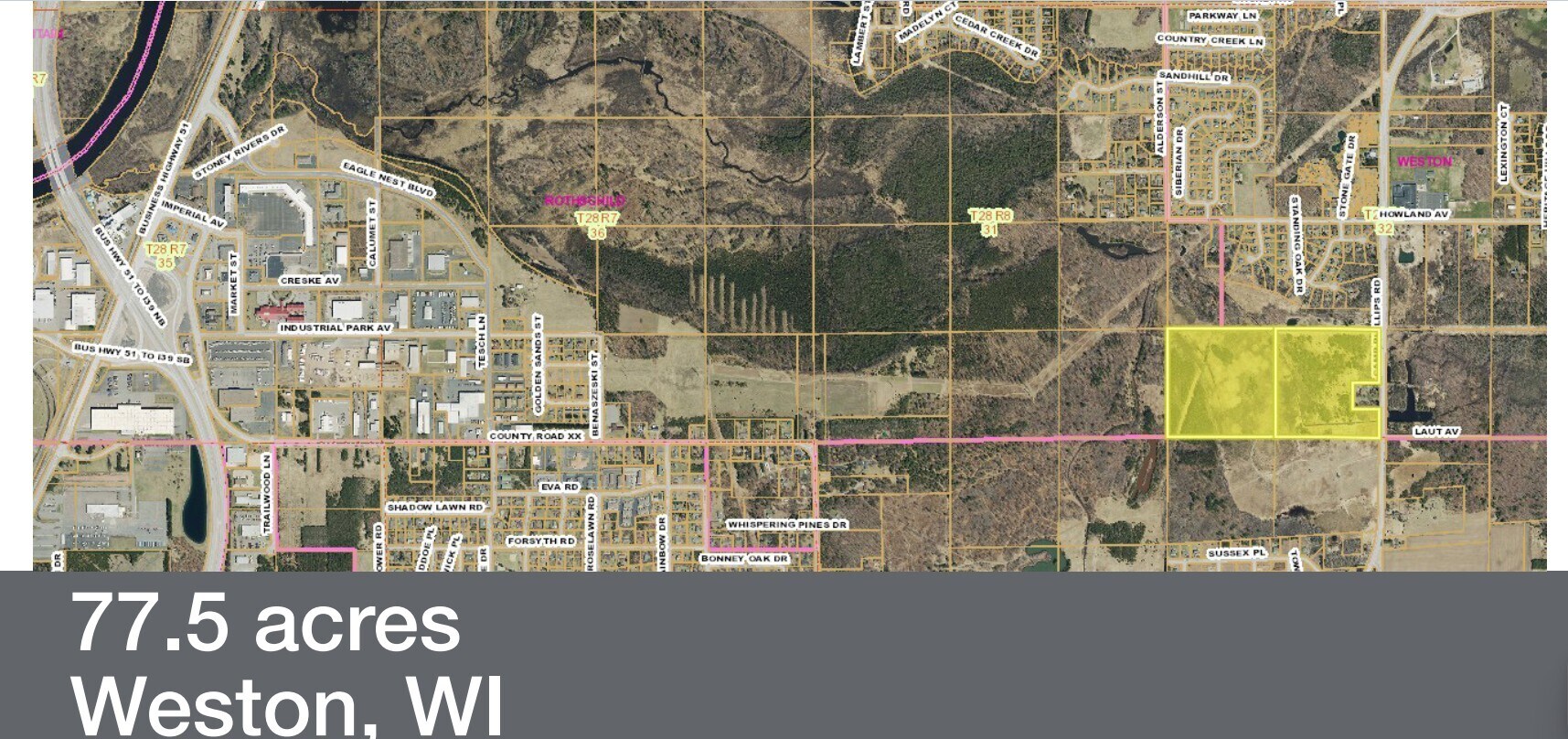 Camp Phillips Rd, Mosinee, WI à vendre Photo principale– Image 1 sur 3