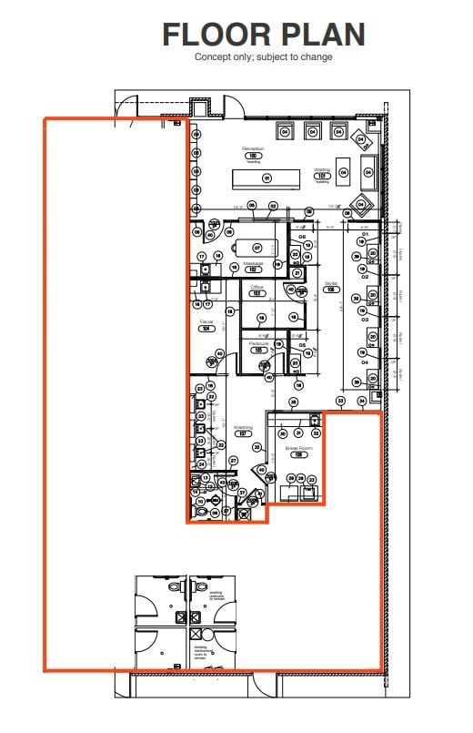 3509-3517 W 57th St, Sioux Falls, SD à louer Plan d’étage– Image 1 sur 6