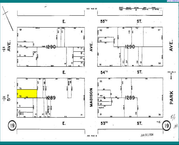 681 Fifth Ave, New York, NY à louer - Plan cadastral – Image 2 sur 15