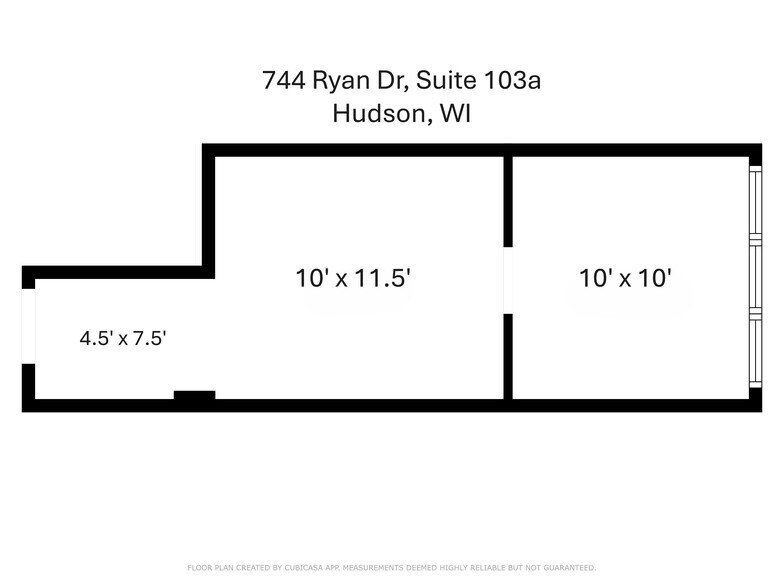 744 Ryan Dr, Hudson, WI à louer - Plan d’étage – Image 3 sur 15