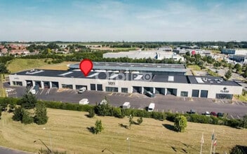 Sainghin-en-Mélantois - VUE AÉRIENNE  vue de carte - Image1