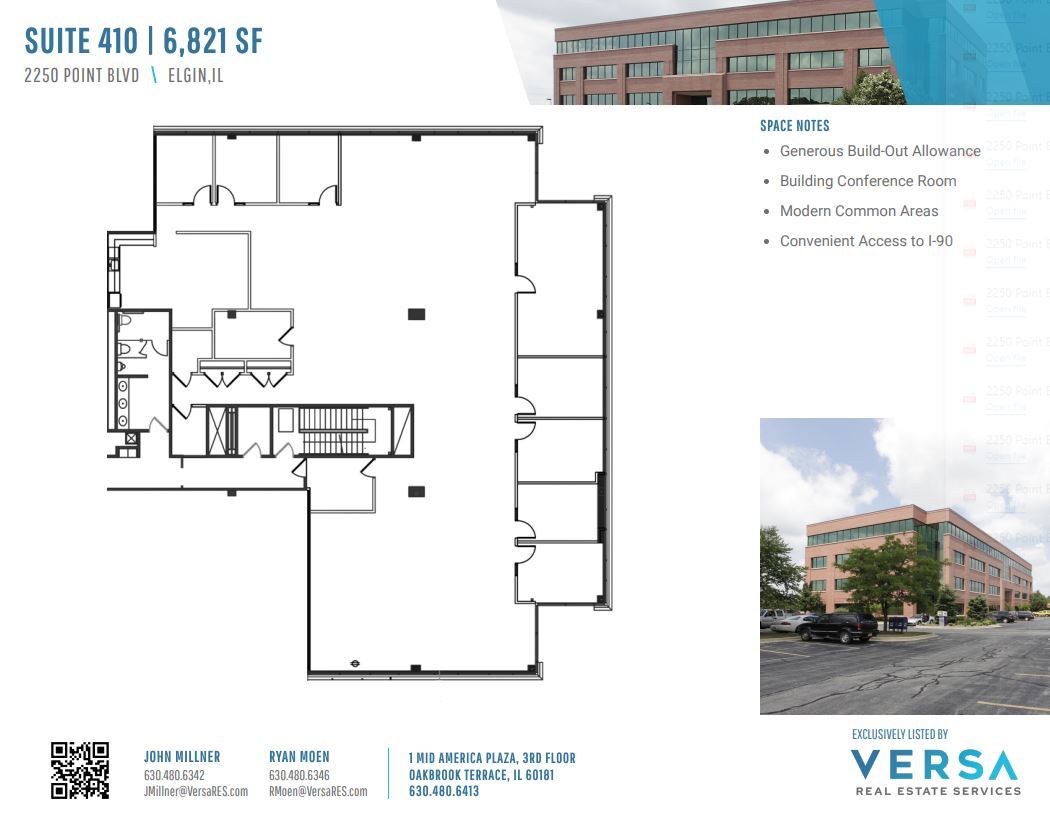 2250 Point Blvd, Elgin, IL à louer Plan d’étage– Image 1 sur 2