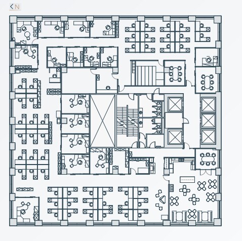 555 W Hastings St, Vancouver, BC à louer Plan d’étage– Image 1 sur 1