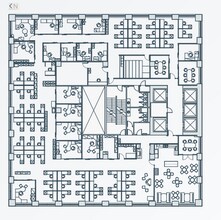 555 W Hastings St, Vancouver, BC à louer Plan d’étage– Image 1 sur 1