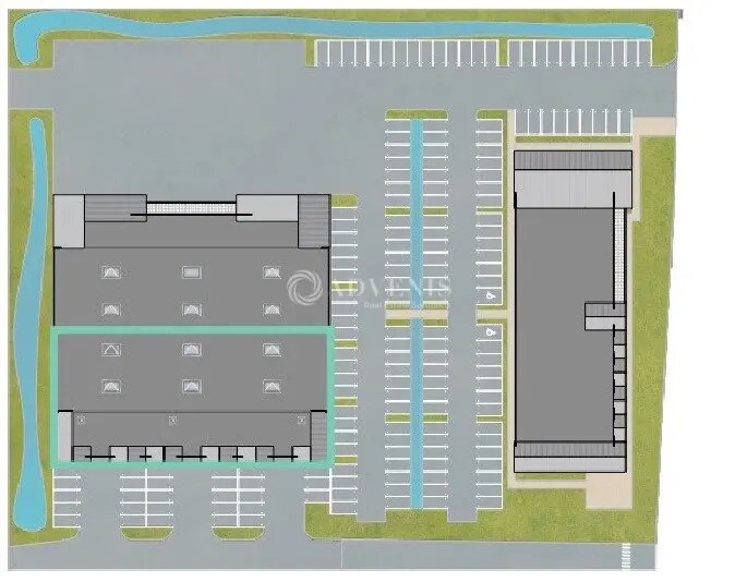 Local d’activités dans Aubergenville à louer - Plan de site – Image 3 sur 7