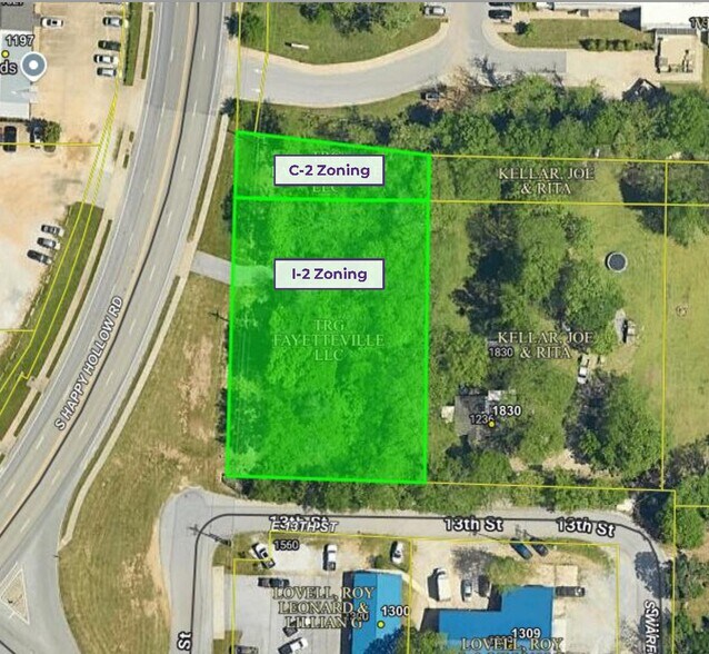 1218 Happy Hollow Rd, Fayetteville, AR à vendre - Photo de l’immeuble – Image 2 sur 3