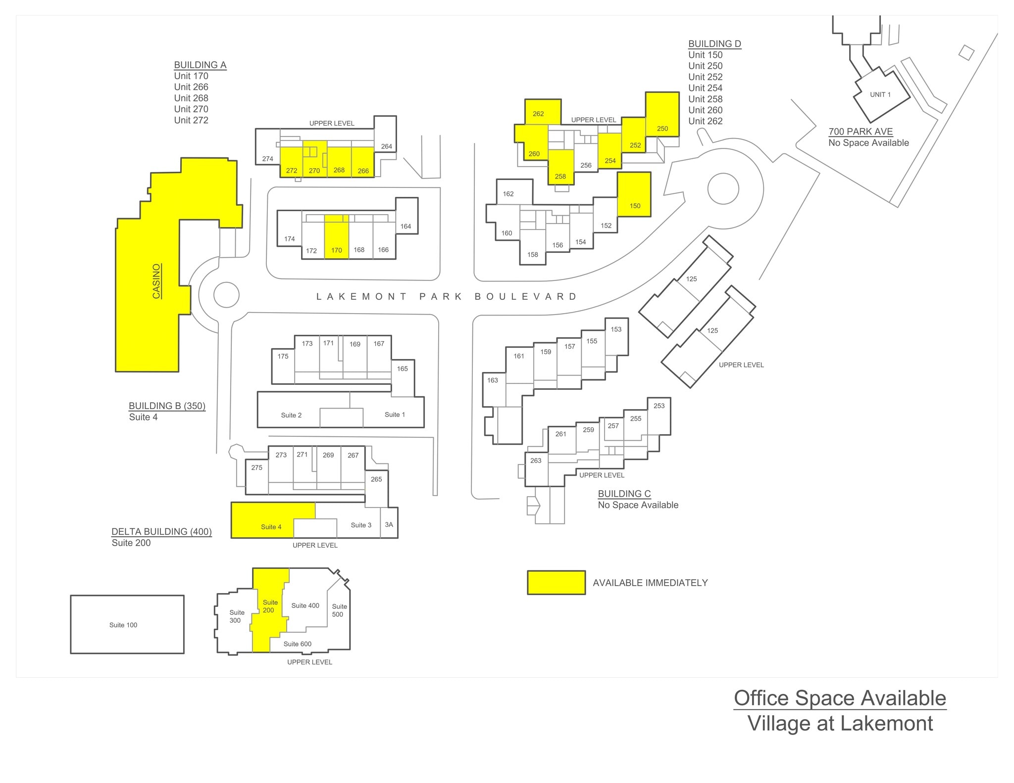 101-500 Lakemont Park Blvd, Altoona, PA à louer Plan de site– Image 1 sur 1