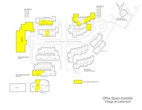 101-500 Lakemont Park Blvd, Altoona, PA à louer Plan de site– Image 1 sur 1