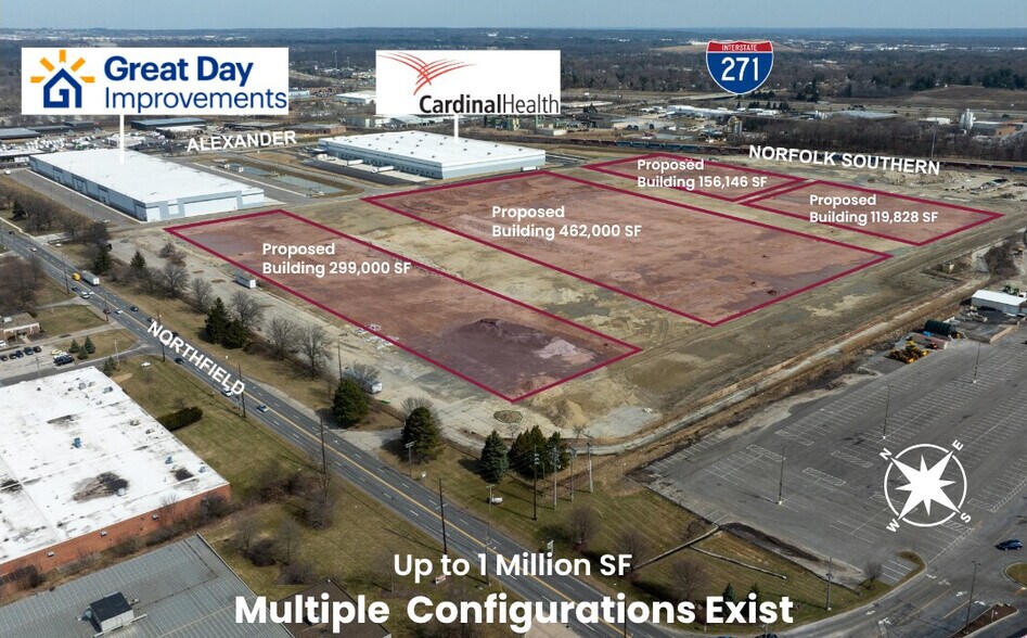 7845 Northfield Rd, Walton Hills, OH à louer - Photo de l’immeuble – Image 2 sur 7