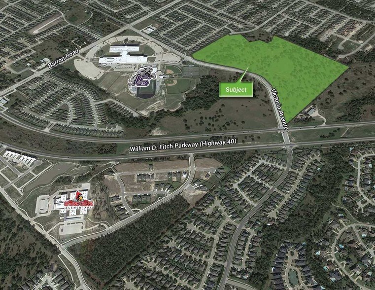 Nec Of Victoria Avenue & William D Fitch, College Station, TX à vendre - Autre – Image 2 sur 3