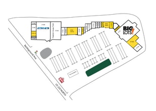 3716-3728 Battleground Ave, Greensboro, NC à louer Plan de site– Image 1 sur 1