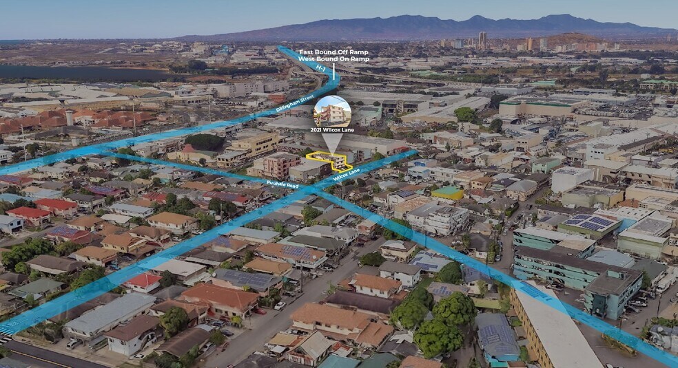 2021 Wilcox Ln, Honolulu, HI à vendre - Aérien – Image 3 sur 14