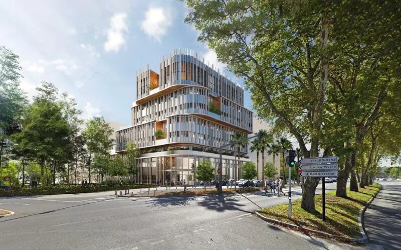 Bureau dans Nice à louer - Photo de l’immeuble – Image 2 sur 21