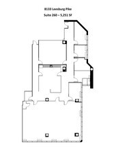 8133 Leesburg Pike, Vienna, VA à louer Plan de site– Image 2 sur 2