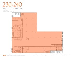230 W 125th St, New York, NY à louer Plan de site– Image 1 sur 2