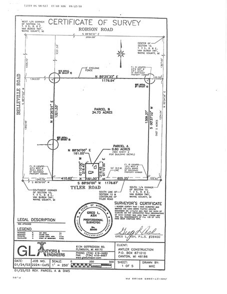 44430 & 44804 Tyler Rd, Belleville, MI à vendre - Photo de l’immeuble – Image 2 sur 2