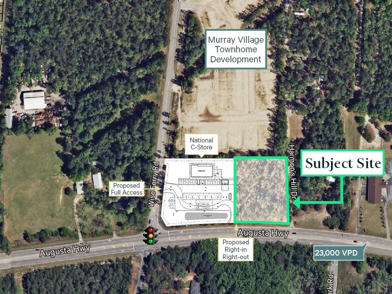 Augusta Hwy, Lexington, SC à vendre - Aérien – Image 2 sur 2