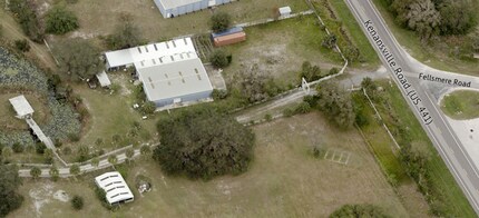 952 Kenansville, Kenansville, FL - Vue aérienne vue de carte