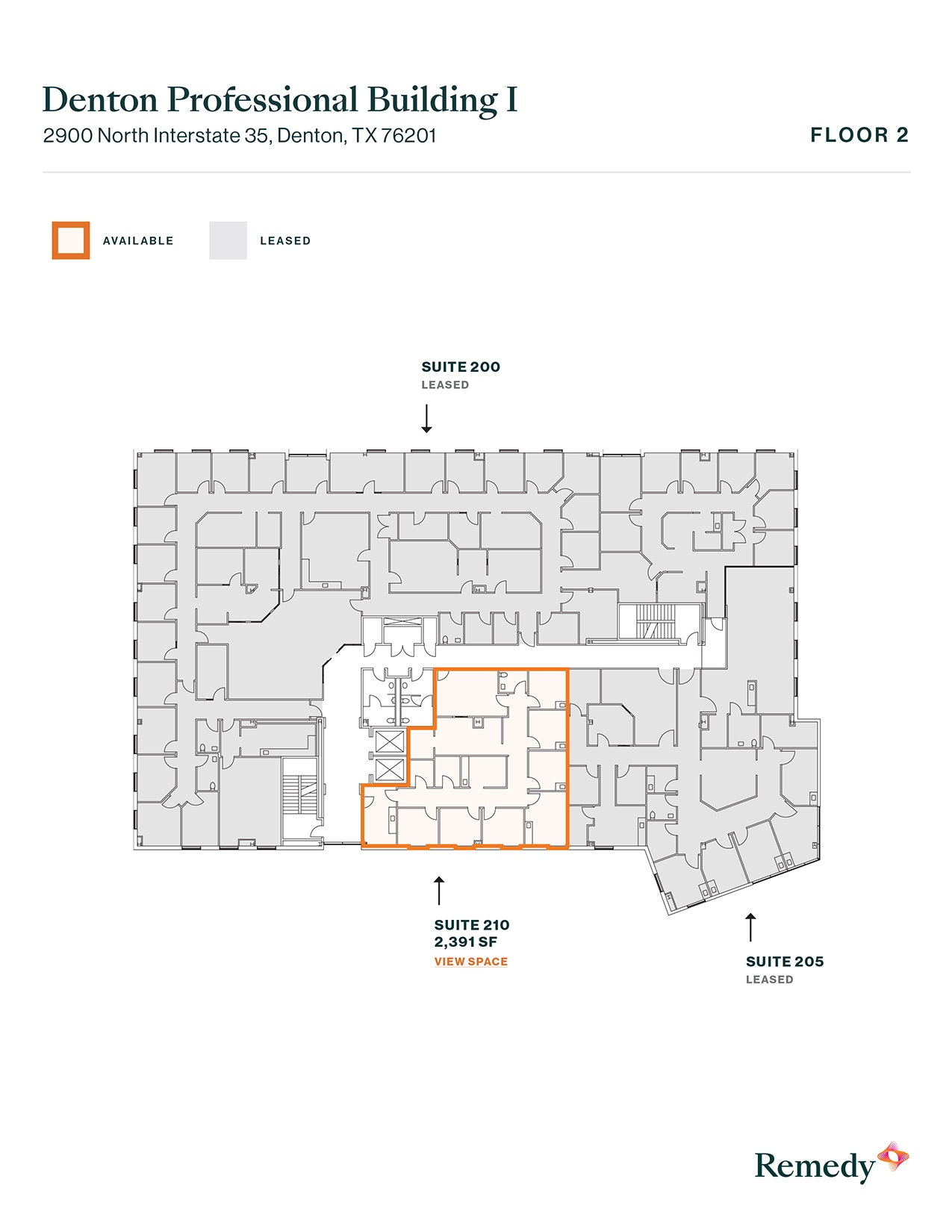 2900 Interstate 35, Denton, TX à louer Plan d’étage– Image 1 sur 1