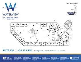 2141 E Highland Ave, Phoenix, AZ à louer Plan d’étage– Image 1 sur 1