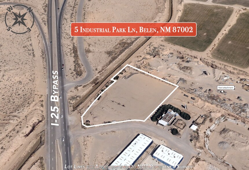 5 Industrial Pk ln, Belen, NM à louer - Aérien – Image 2 sur 4