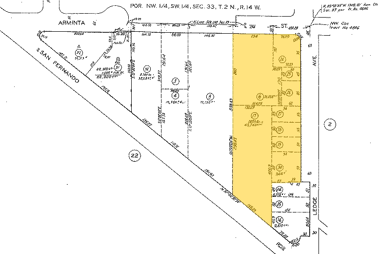 7764-7766 San Fernando Rd, Sun Valley, CA à louer - Plan cadastral – Image 2 sur 23