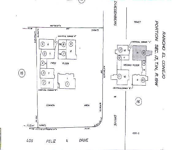 141 Duesenberg Dr, Thousand Oaks, CA à louer - Plan cadastral – Image 2 sur 13