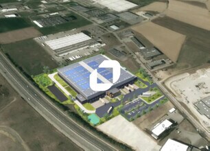 Saint-Étienne-de-Saint-Geoirs - Vue aérienne  vue de carte