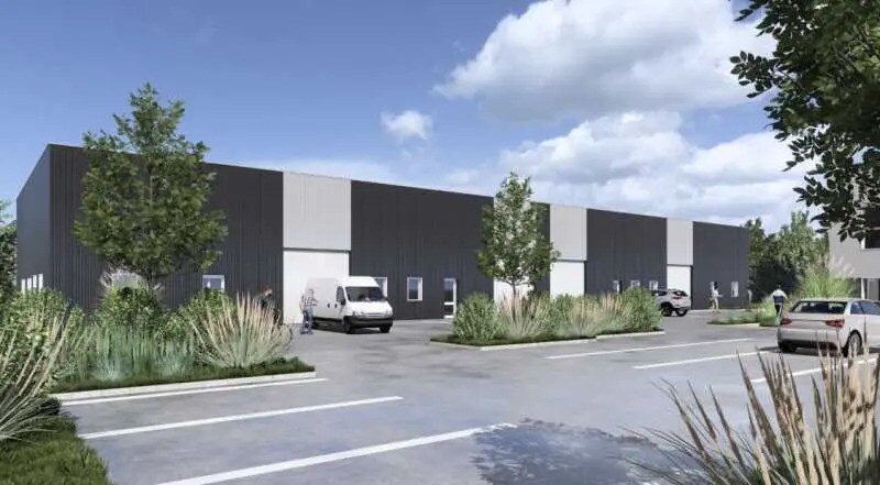 Local d’activités dans Bretteville-sur-Odon à louer - Photo de l’immeuble – Image 1 sur 2