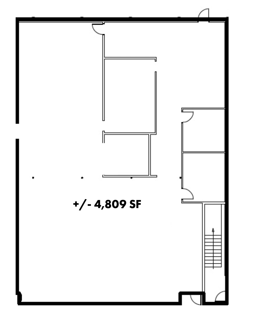 933 Louise Ave, Charlotte, NC à louer Plan d’étage– Image 1 sur 1