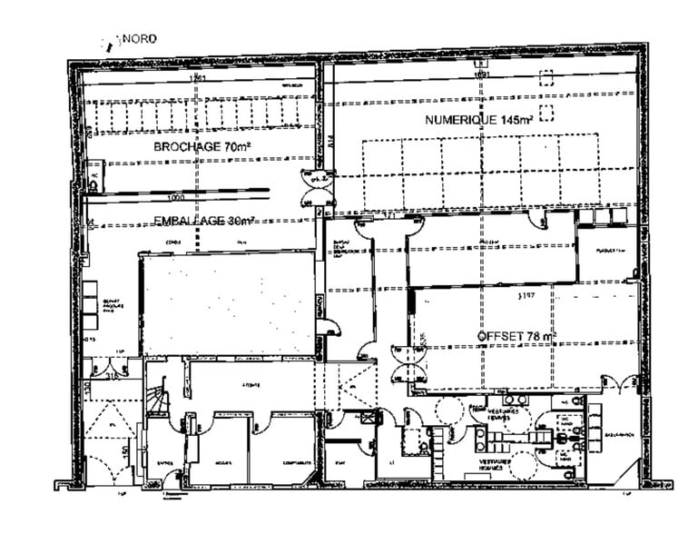 Local d’activités dans Ivry-sur-Seine à louer - Plan d’étage – Image 2 sur 4