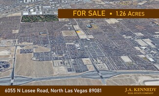 Plus de détails pour 6055 Losee Rd, North Las Vegas, NV - Terrain à vendre