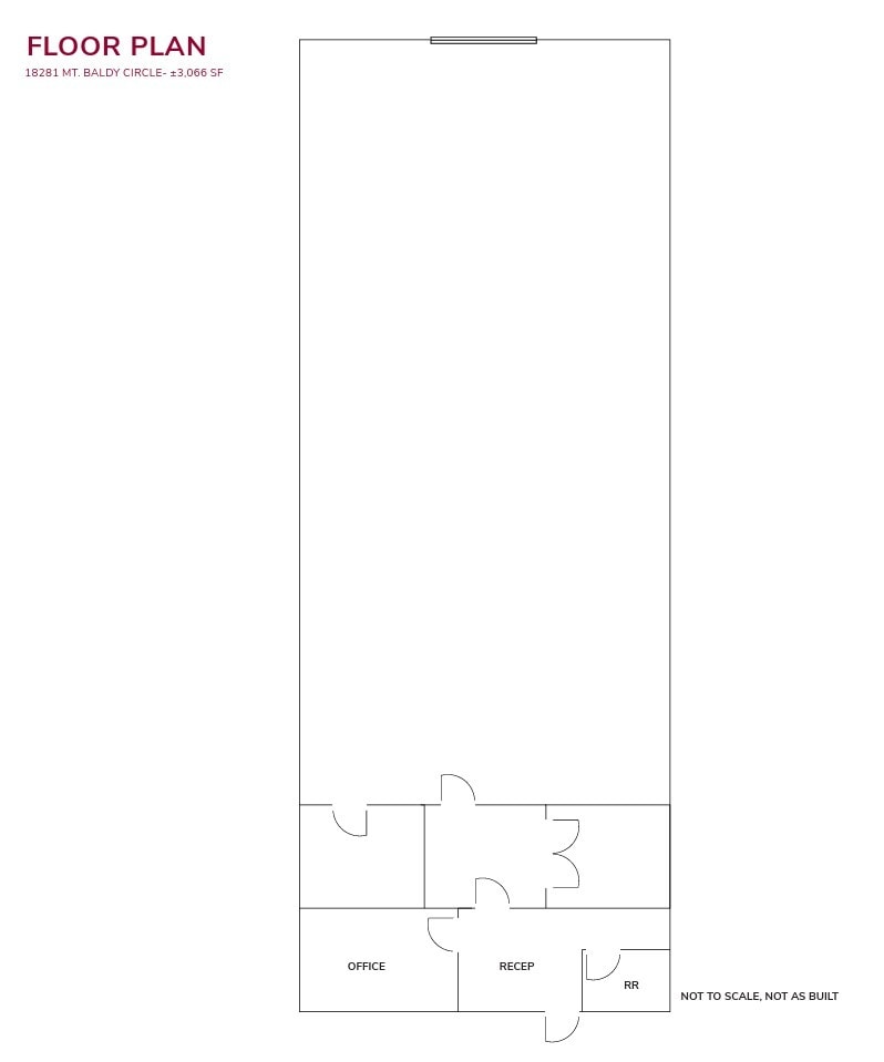 18231-18259 Mount Baldy Cir, Fountain Valley, CA à louer Plan d’étage– Image 1 sur 2
